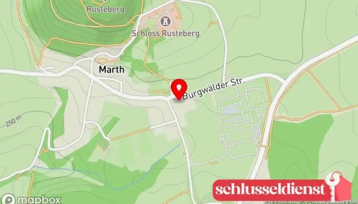 Karte von Meyer Metallbau GmbH Metallbauunternehmen, Metallwerkstatt in Marth