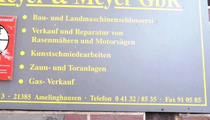 Meyer Meyer Gbr Schlosserei Und Schmiede Metallbauunternehmen - Amelinghausen
