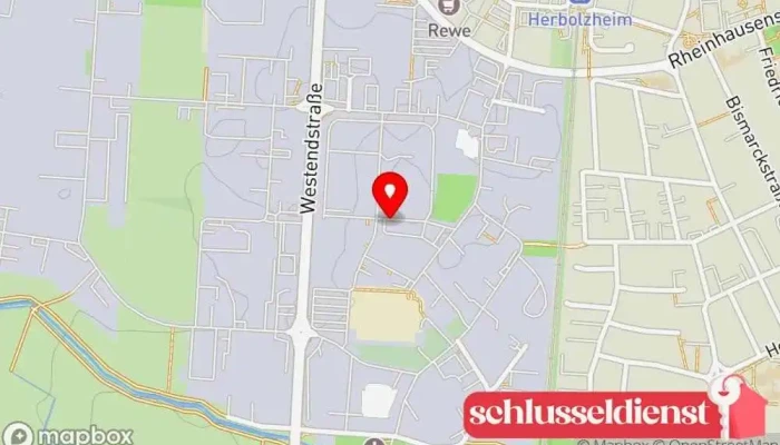 Karte von MG-Metallbau GmbH Metallbauunternehmen in Herbolzheim