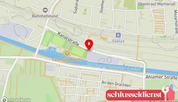 Karte von MH Metall Michael Jamrozinski Metallbauunternehmen in Seelze