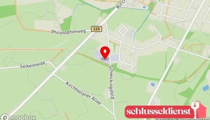 Karte von Michael Niewerth Schlosserei und Stahlbau Metallwerkstatt in Dorsten