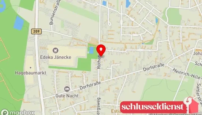 Karte von Michael Reich Schlosserei Metallwerkstatt in Adendorf
