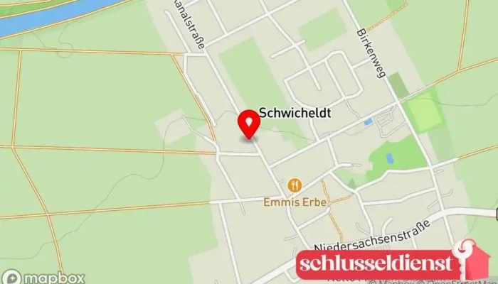 Karte von Michels Metallbau Metallbauunternehmen in Peine