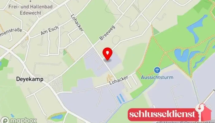 Karte von MK Siemer Tortechnik GmbH Auftragnehmer in Edewecht
