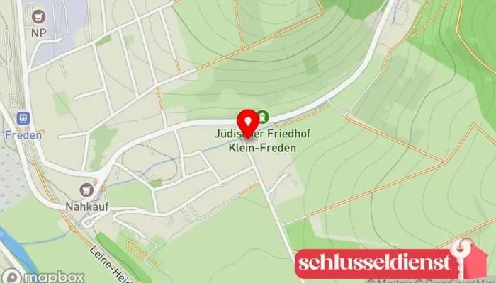 Karte von MMB Maschinen- und Metall- baugesellschaft mbH Maschinenbauunternehmen in Freden