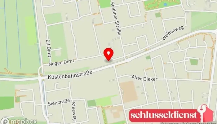 Karte von Montageservice Jörg de Vries Fensteranbieter, Zaunbauer, Zaunfachhandel, Garagentoranbieter, Metallbauunternehmen, Metallverarbeitungsunternehmen, Metallhandlung, Metallwarenhändler in Hage