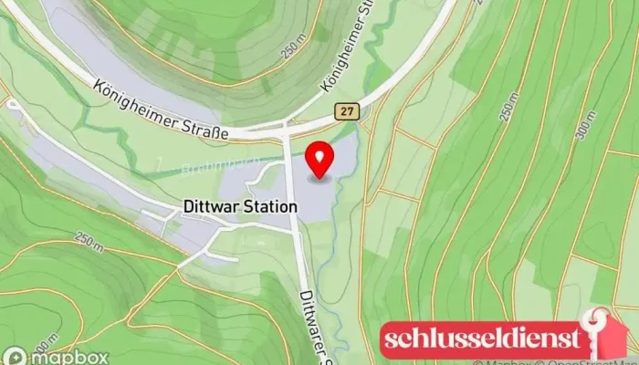 Karte von MTT Metall Technik Tauber GmbH Metallhandlung in Tauberbischofsheim