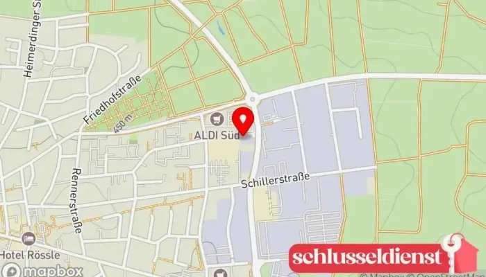 Karte von Müller GmbH Metallbau Metallbauunternehmen in Rutesheim