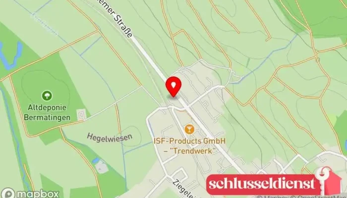 Karte von Müller Metallbau GmbH Metallbauunternehmen in Bermatingen
