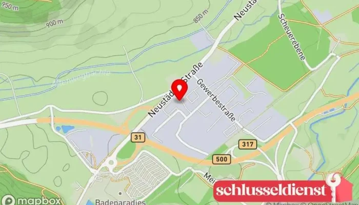 Karte von MUTTER solutions Metallverarbeitungsunternehmen in Titisee-Neustadt