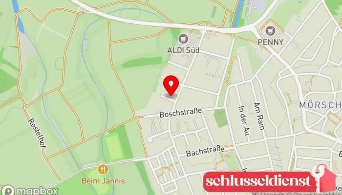 Karte von Nagel M. Schlosserei Metallwerkstatt in Rheinstetten