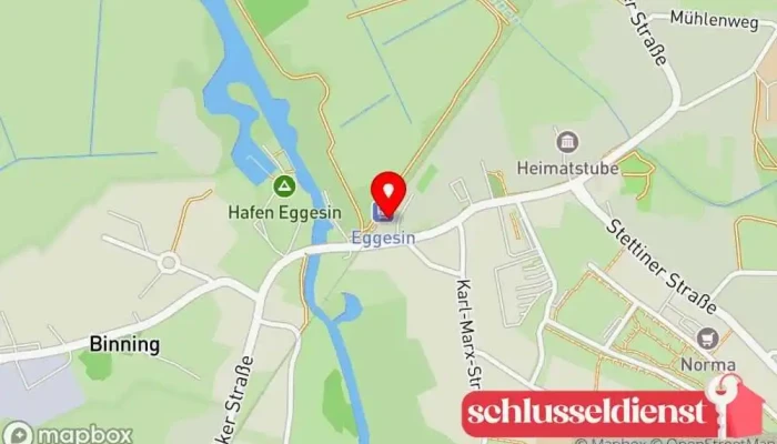 Karte von Naturpark Am Stettiner Haff Park, Sehenswürdigkeit in Eggesin