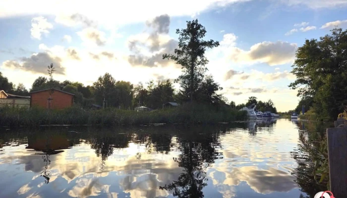 Naturpark Am Stettiner Haff -  Sonnenuntergang - Eggesin