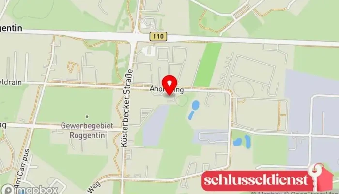 Karte von Neuro Metallbau GmbH Metallbauunternehmen, Metallwerkstatt in Roggentin