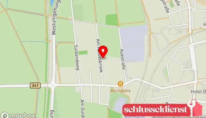 Karte von Noel Humann Metalltechnik Metallbauunternehmen in Northeim