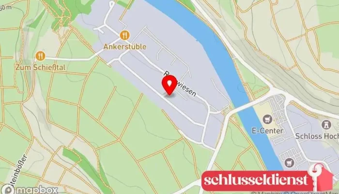Karte von Nothacker GmbH, Metallbau - Edelstahl Metallbauunternehmen, Metallwerkstatt in Remseck am Neckar