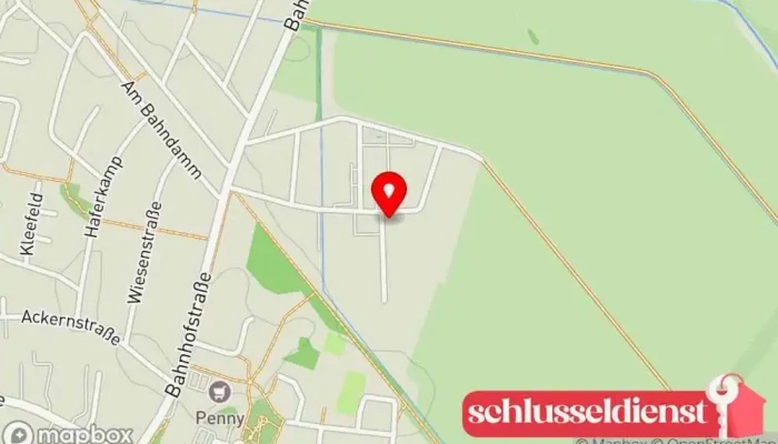 Karte von Olschewski & Sternbiel GbR Metallbauunternehmen, Stahlbauunternehmen in Nienhagen