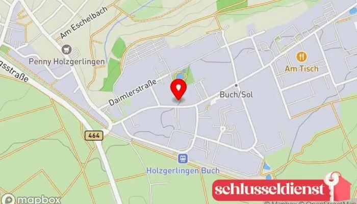 Karte von Paul Weiszdorn Metallwerkstatt in Holzgerlingen