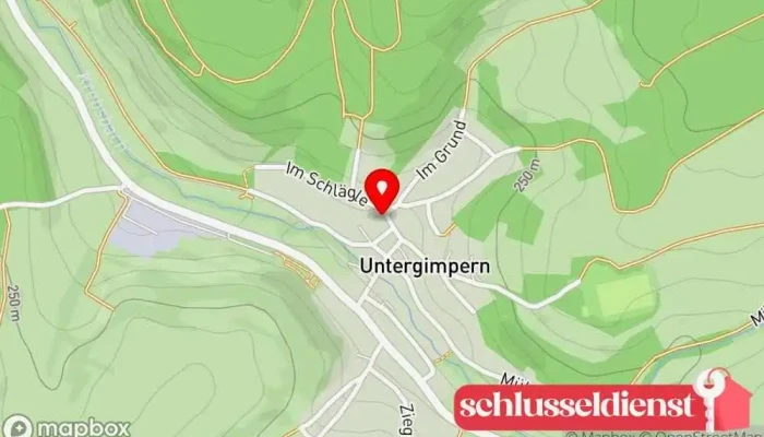 Karte von Peter Haffelder Metallbau Metallbauunternehmen in Neckarbischofsheim