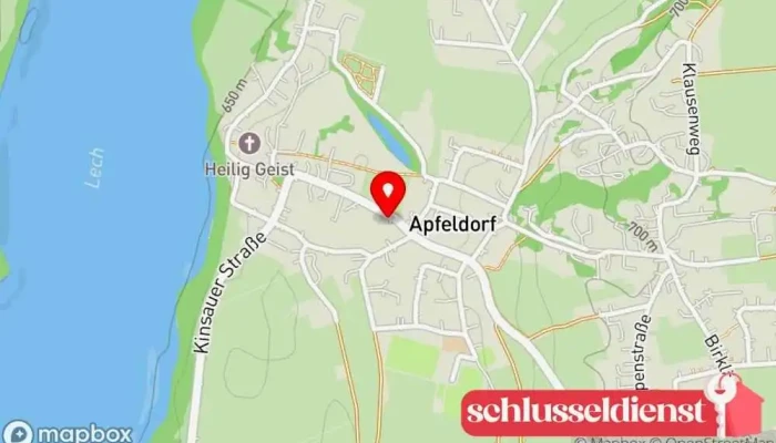 Karte von Peter Rohe Maschinenbau Ingenieur in Apfeldorf