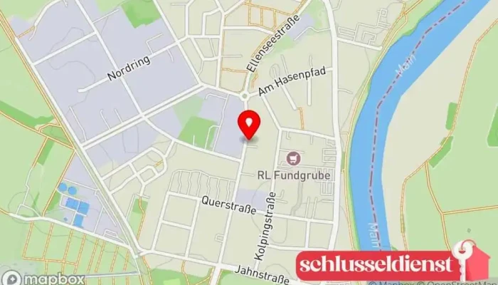Karte von Peter Rühl Stahlbau Schlosserei Metallbauunternehmen in Seligenstadt
