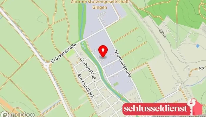 Karte von PFEIFER Metalltechnik Metallverarbeitungsunternehmen, Laserschneideservice, Maschinenbau, Metallbauunternehmen, Stahlbauunternehmen in Gingen an der Fils