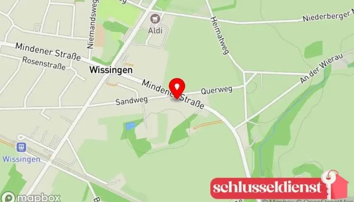 Karte von Pieper Metallbau GmbH & Co. KG Wintergartenbauer, Carport- und Laubenbau, Türfachhandel, Anbieter von Sonnenschutz in Bissendorf