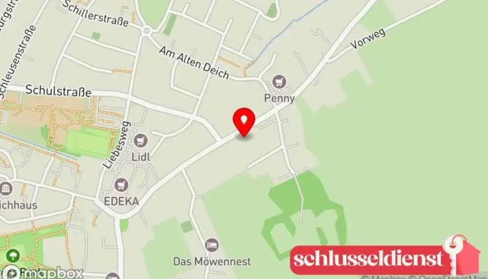 Karte von Plath Metallbau Metallbauunternehmen in Otterndorf