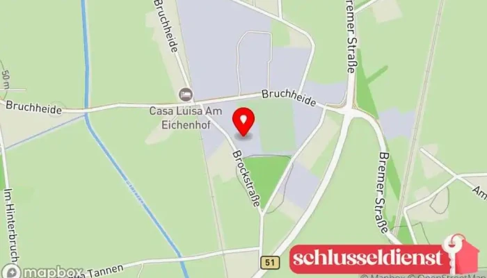 Karte von PRÄZI-FÖRDERTECHNIK GMBH Metallverarbeitungsunternehmen in Bohmte
