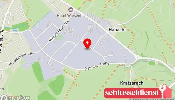 Karte von P+W Metallbau GmbH & Co. KG Hersteller in Meckenbeuren