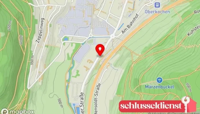 Karte von Reichstein Paul  in Oberkochen