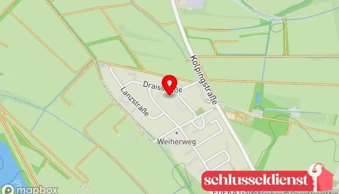 Karte von Reiff GmbH Stahl- und Metallbau Metallbauunternehmen, Metallwerkstatt, Stahlbauunternehmen in Oberhausen-Rheinhausen