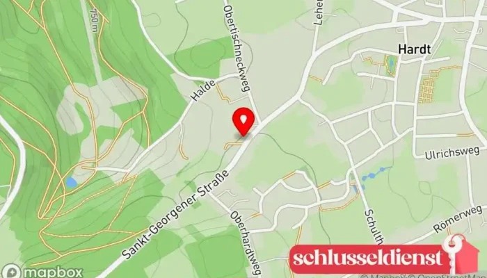Karte von Reinhard Flaig Metallbau Metallbauunternehmen in Hardt