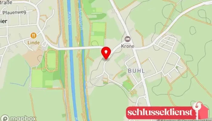 Karte von Reinhard Lienert Schlosserei Metallwerkstatt in Offenburg