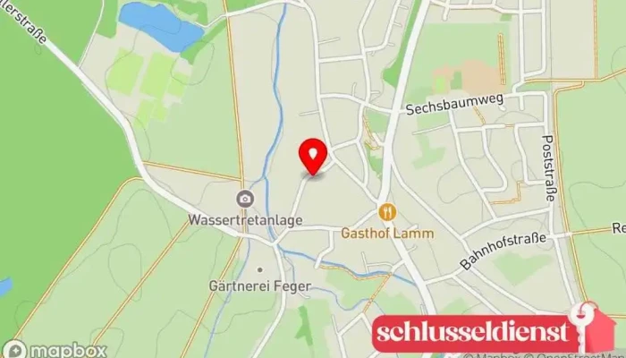 Karte von Reinhard Ulrich Metallwerkstatt in Heimertingen