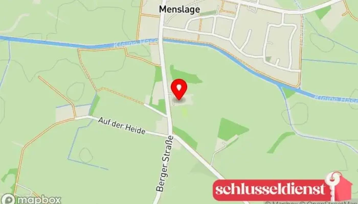 Karte von Reit- und Fahrverein Menslage Reiterverein, Verein in Menslage