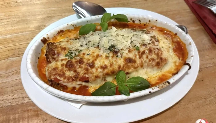Restaurant Hotel Ostseeperle Glowe Auf Rugen Lasagne - Glowe
