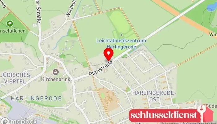 Karte von Richard Hille Bauschlosserei Inh. Klaus Schramm Metallbauunternehmen, Metallwerkstatt in Bad Harzburg