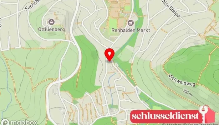 Karte von Riedmüller Schlosserei-Metallbau e.K. Metallbauunternehmen, Türfachhandel, Stahlbauunternehmen in Schorndorf