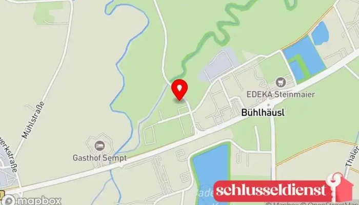 Karte von Rieß Metallbau Metallbauunternehmen in 84174 Eching