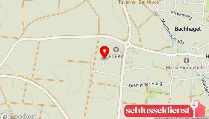 Karte von Rohrbiegetechnik Fröscher Metallbauunternehmen in Bachhagel