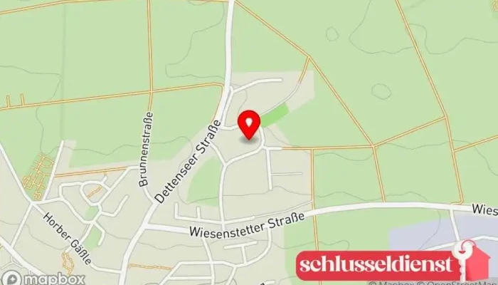 Karte von Rolf Blöchle GmbH Metallbauunternehmen, Mechaniker, Metallverarbeitungsunternehmen, Metallwerkstatt, Stahlbauunternehmen, Wasserstrahl-Schneidedienst in Empfingen