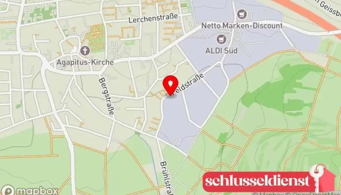 Karte von Rolf Drefs GmbH Metallbauunternehmen in Friolzheim
