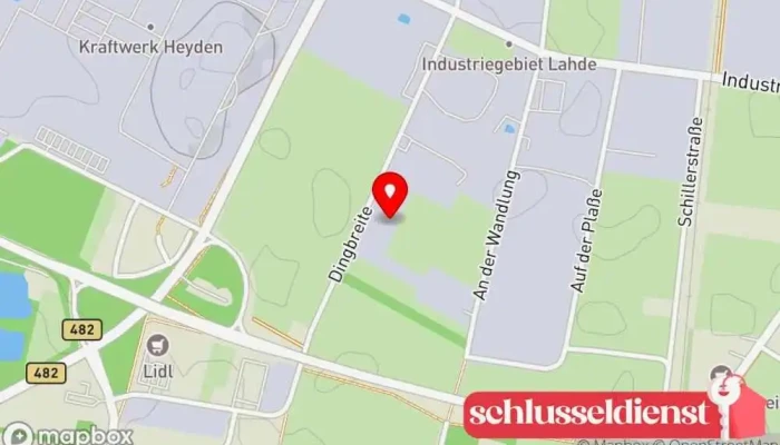 Karte von Ronnenberg Metallbau GmbH & Co.KG Metallbauunternehmen in Petershagen