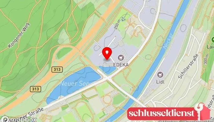Karte von ROSCH solutions GmbH Metalloberflächenveredler in Wernau (Neckar)