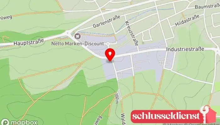 Karte von Rottner Metalltechnik Metallwerkstatt in Niefern-Öschelbronn