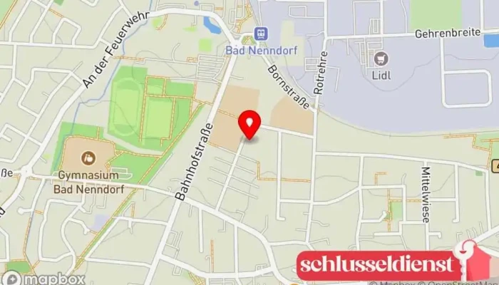 Karte von RS Metallbauer Metallbauunternehmen in Bad Nenndorf