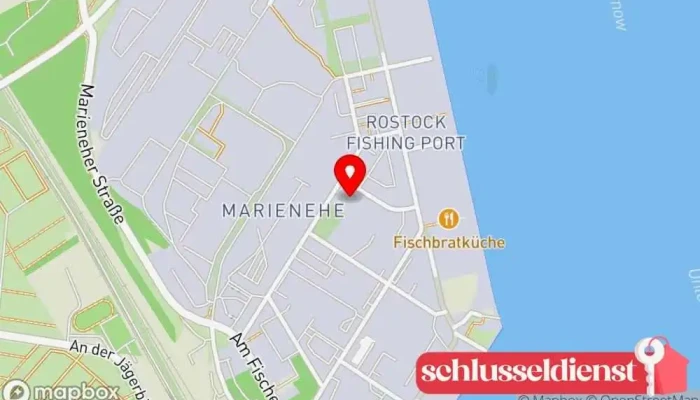 Karte von Ruepp Metallbau Metallbauunternehmen in Rostock