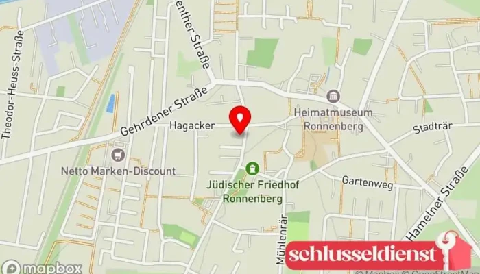 Karte von Sander Metallbau Metallbauunternehmen in Ronnenberg