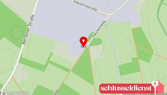 Karte von Sandker Metallbau GmbH Metallbauunternehmen in Sögel